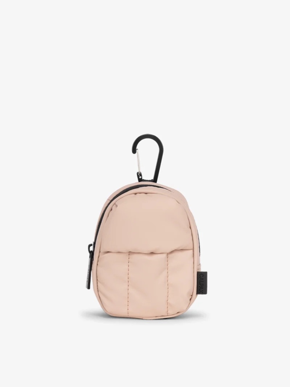 NWT $32 Luka Backpack Zip Bag Charm in Rose Quartz